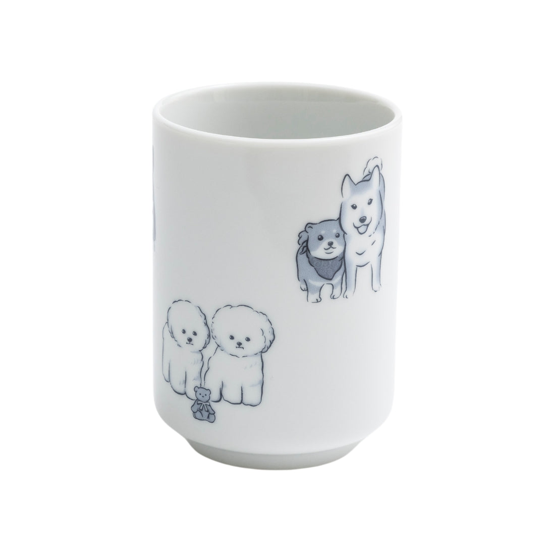 寿司湯呑 犬 オリジナルキャラクター