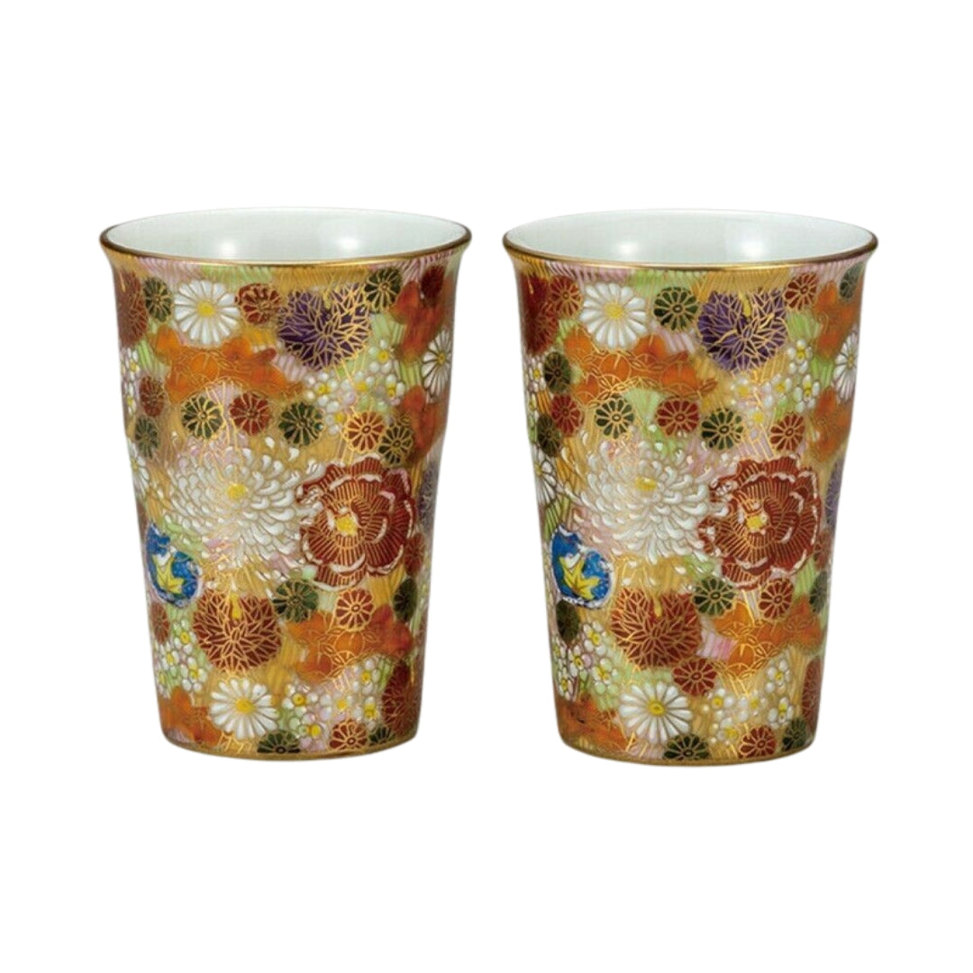 九谷焼 ビアカップ セット