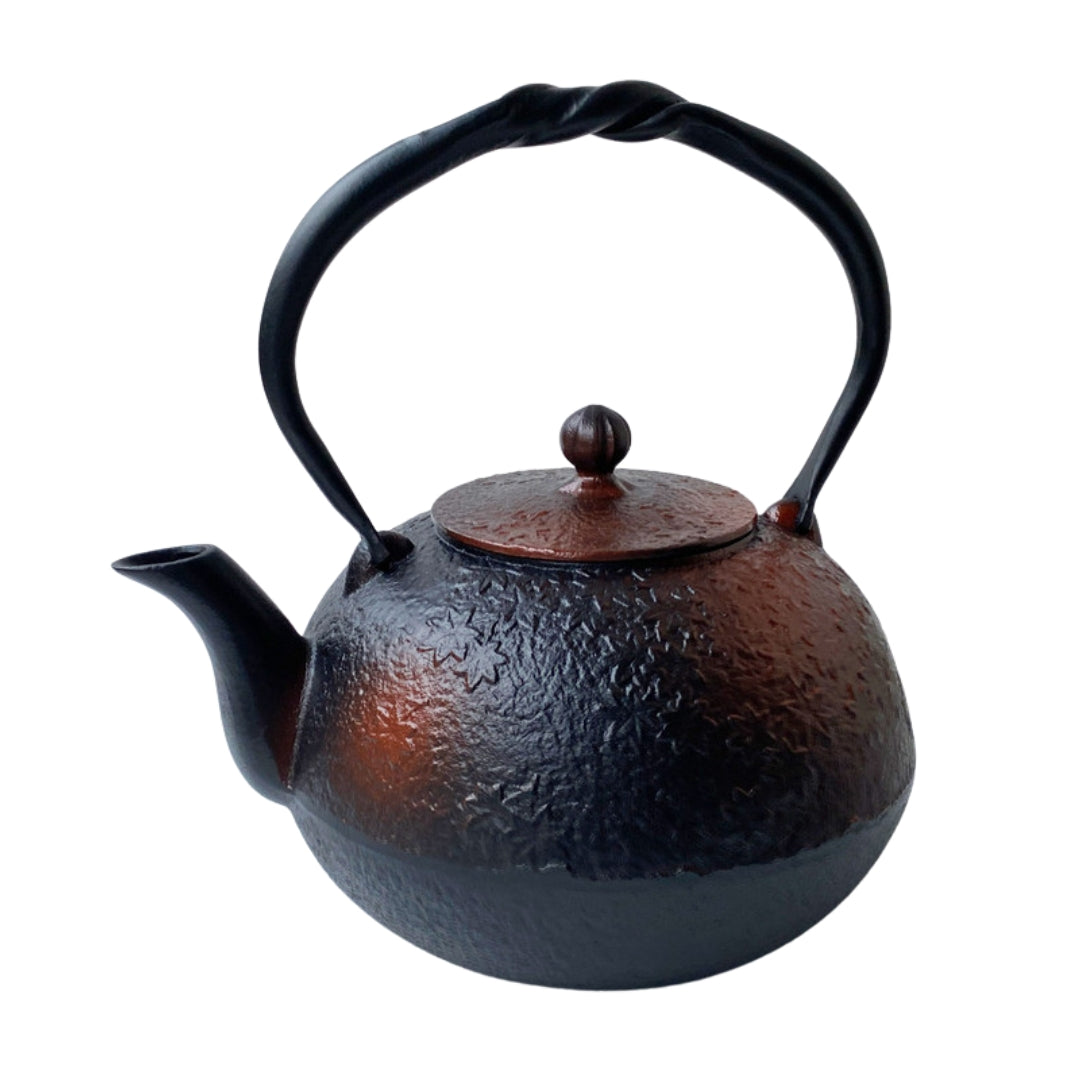 南部鉄瓶 紅葉 1.6 L