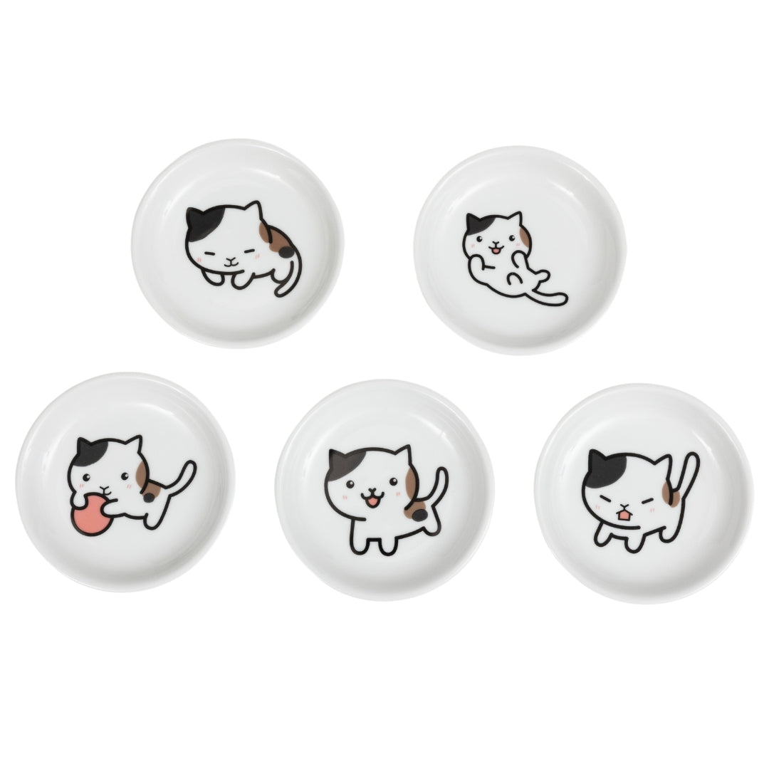 Original Character Plates Cat Cinnamon Set