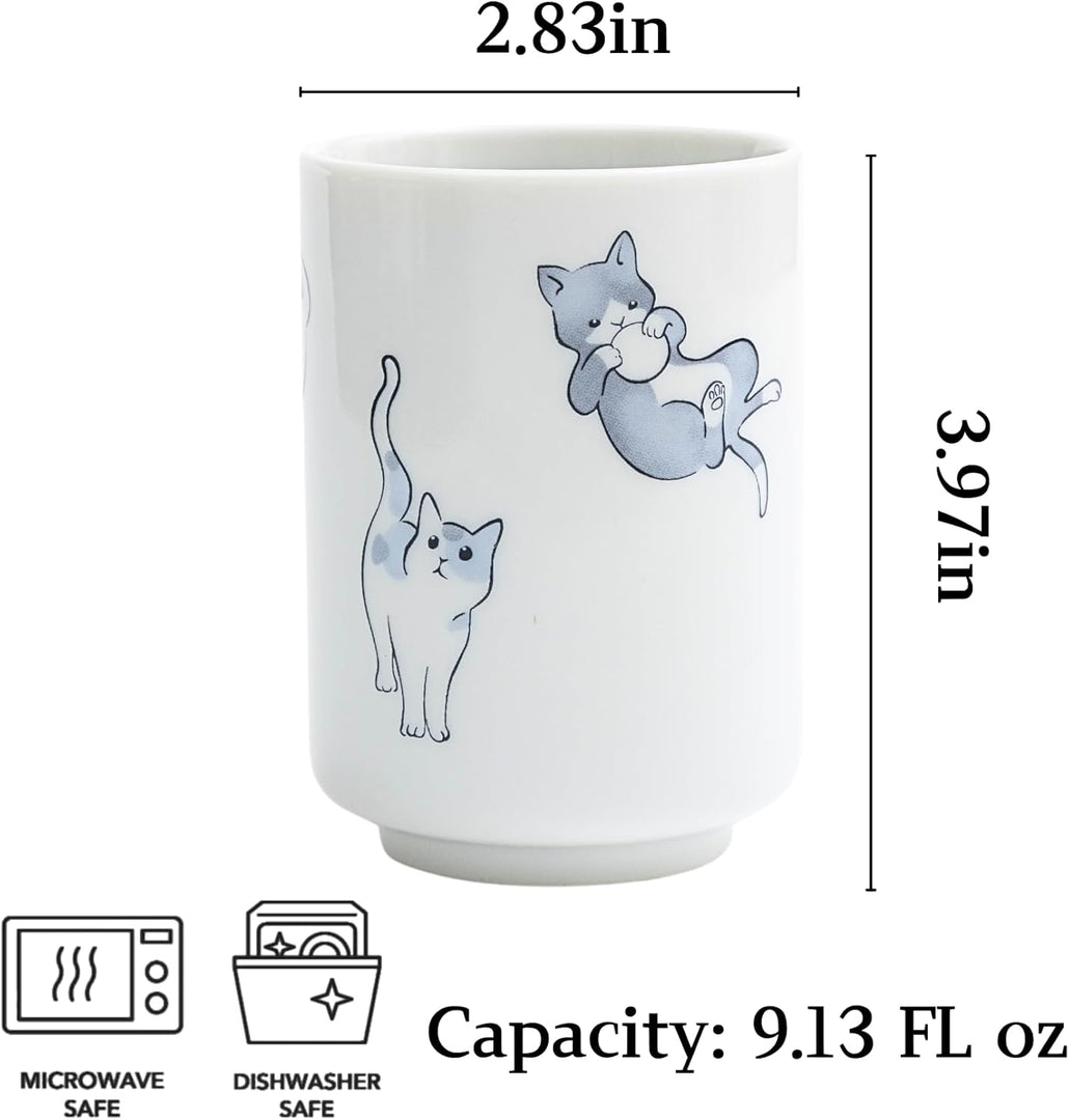 Sushi Teacup Cat Original Character