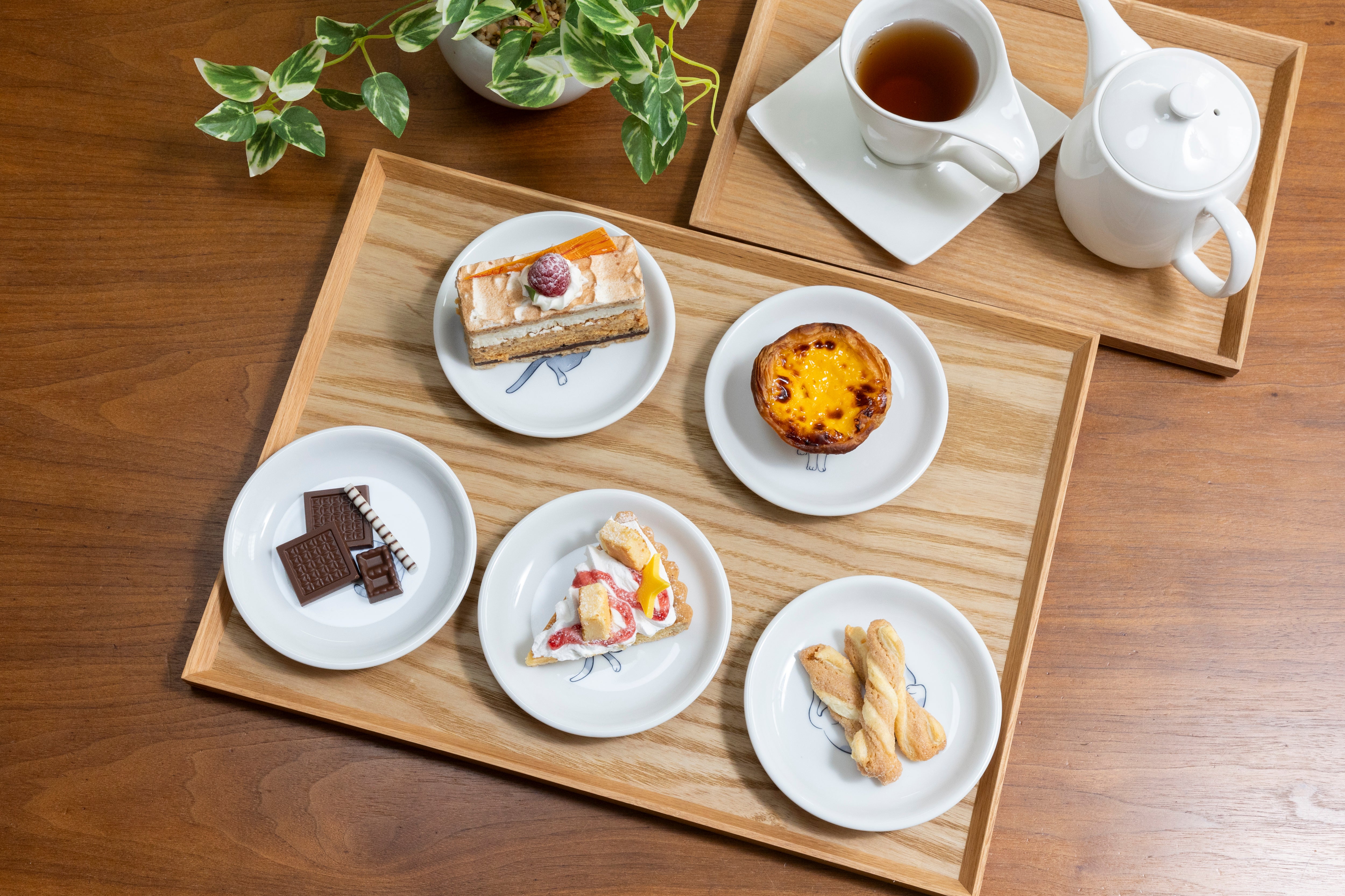 小皿 豆皿 猫 5 枚 セット オリジナルキャラクター