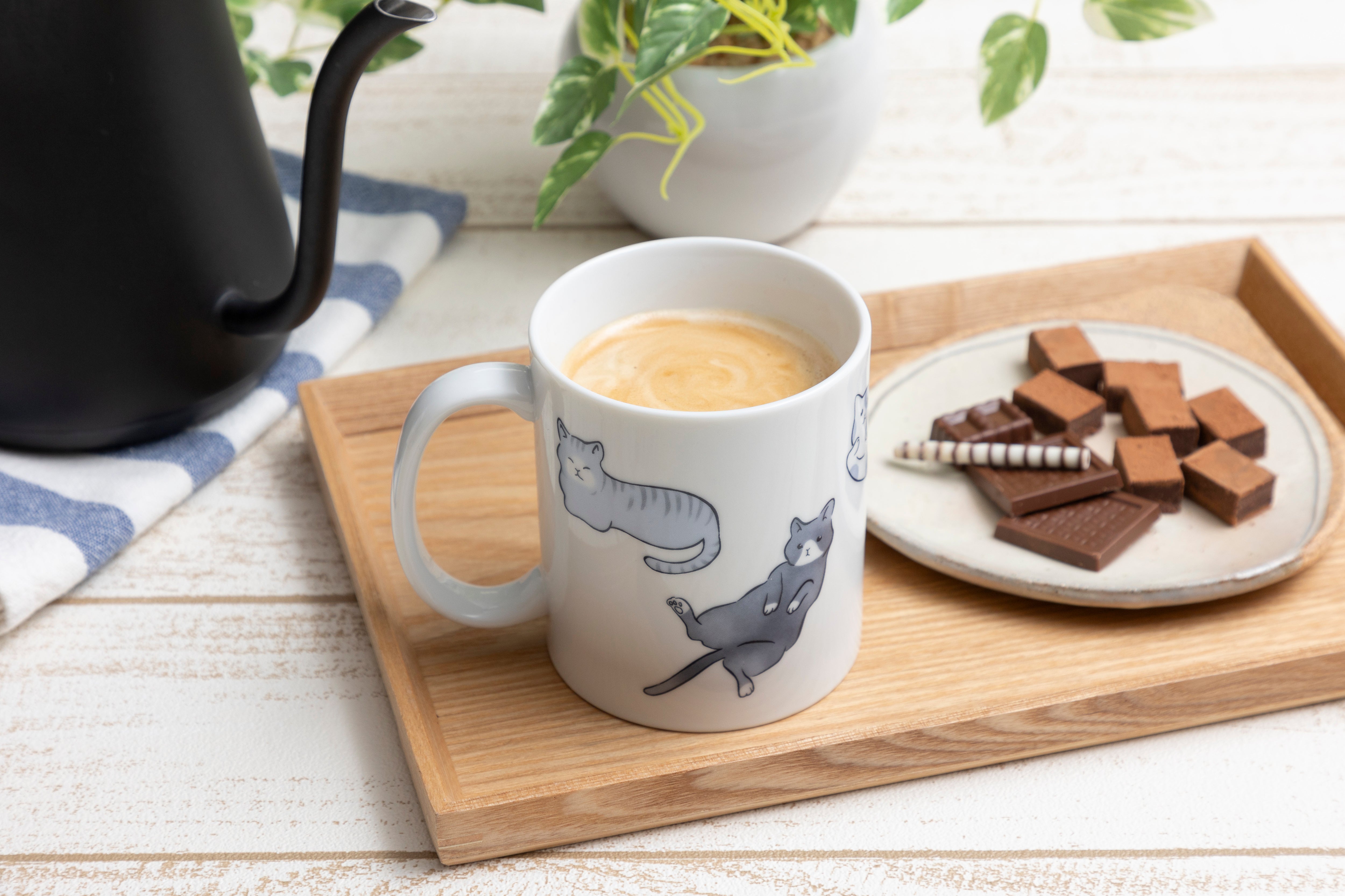 マグ 猫 10 oz (300 ml) オリジナルキャラクター