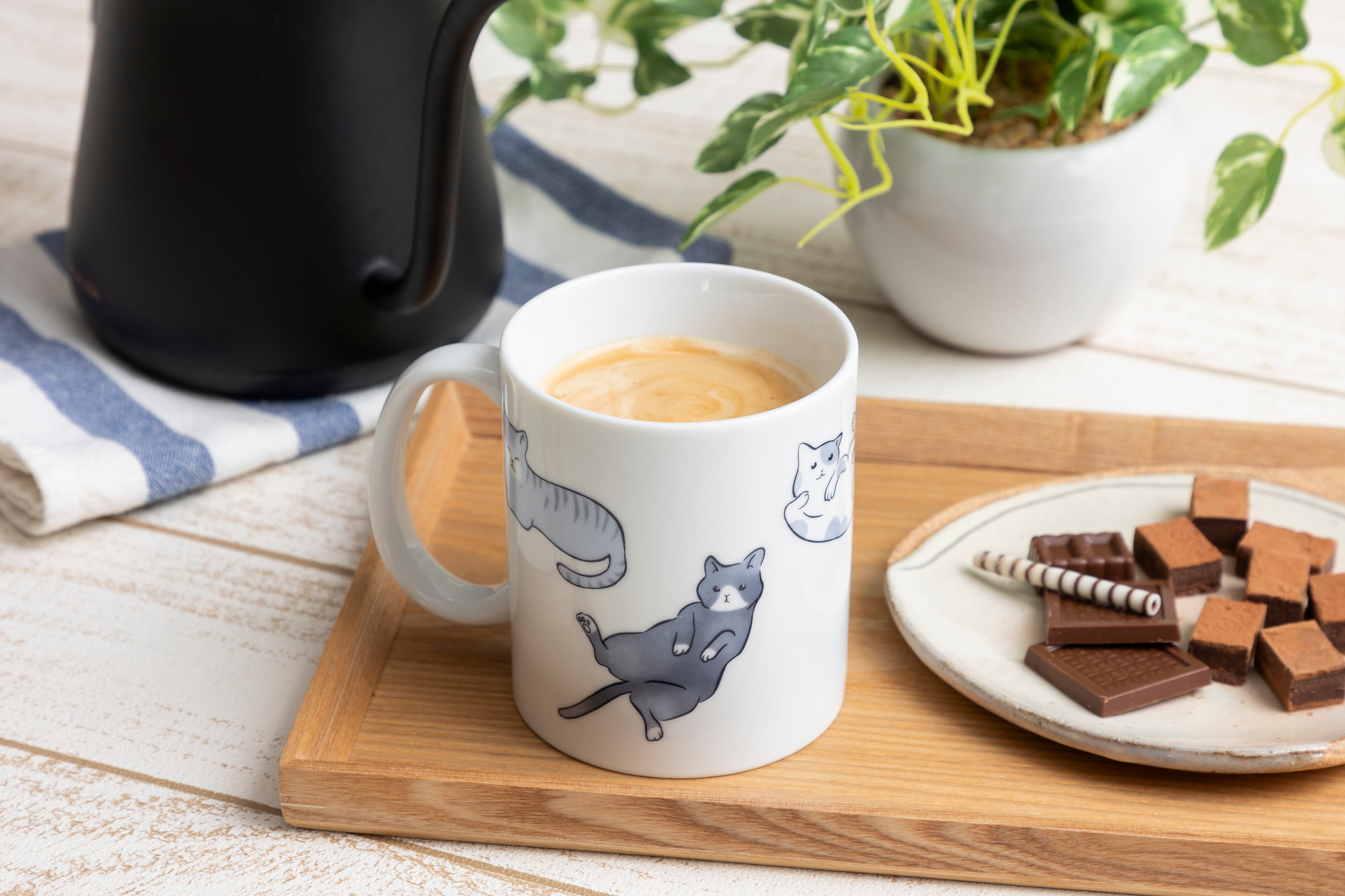 マグ 猫 10 oz (300 ml) オリジナルキャラクター