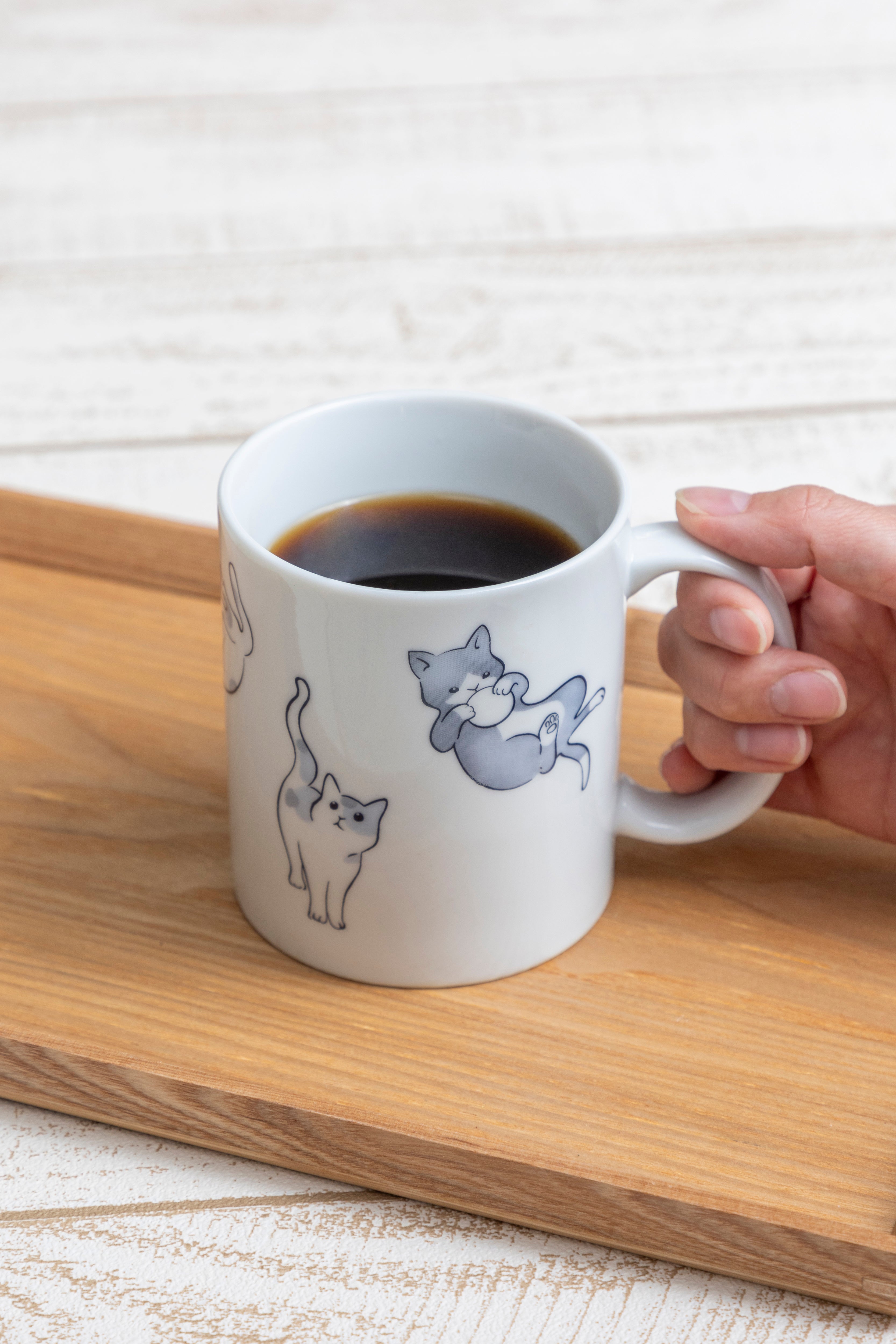 マグ 猫 10 oz (300 ml) オリジナルキャラクター