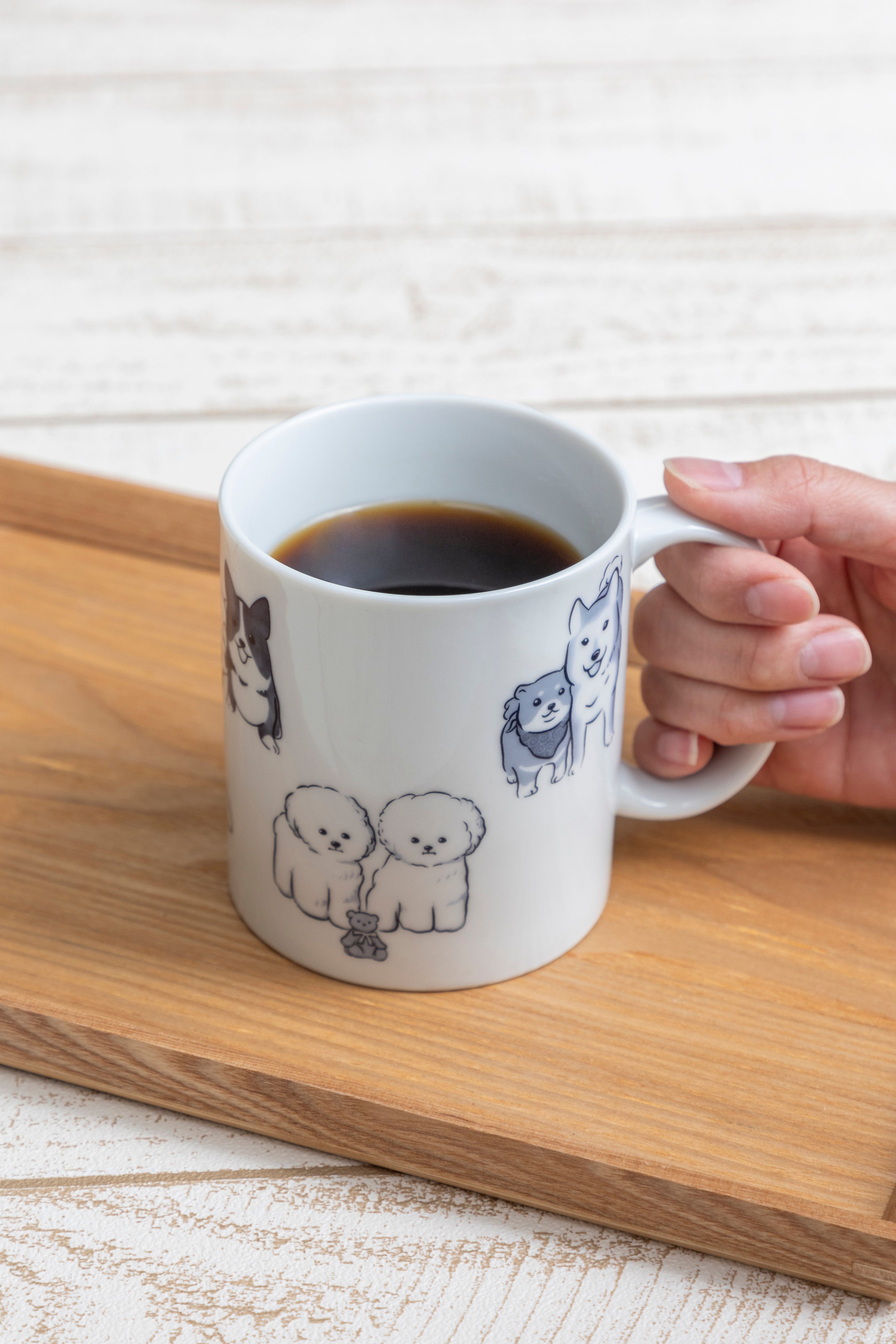 マグ 犬 10 oz (300 ml) オリジナルキャラクター