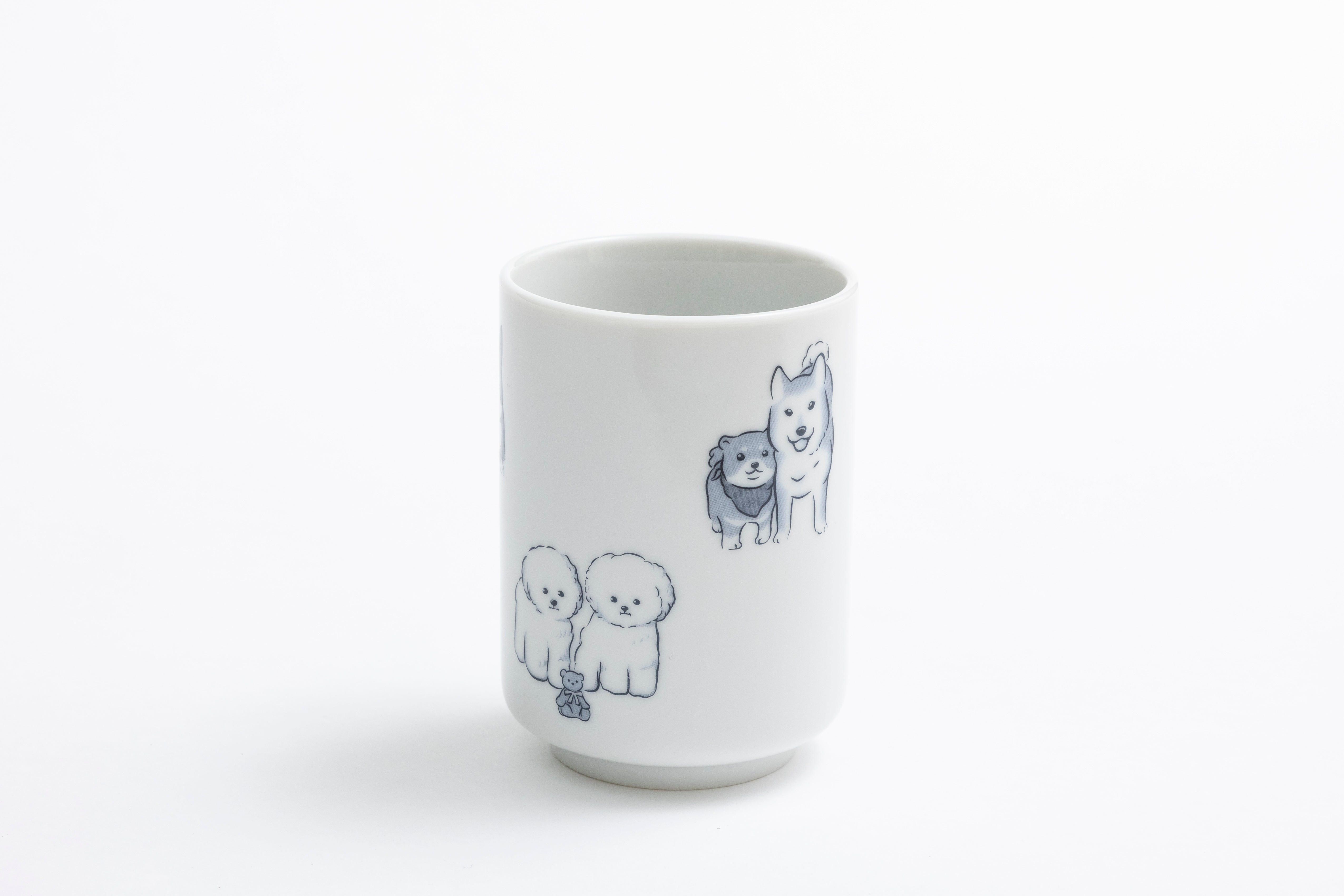 寿司湯呑 犬 オリジナルキャラクター