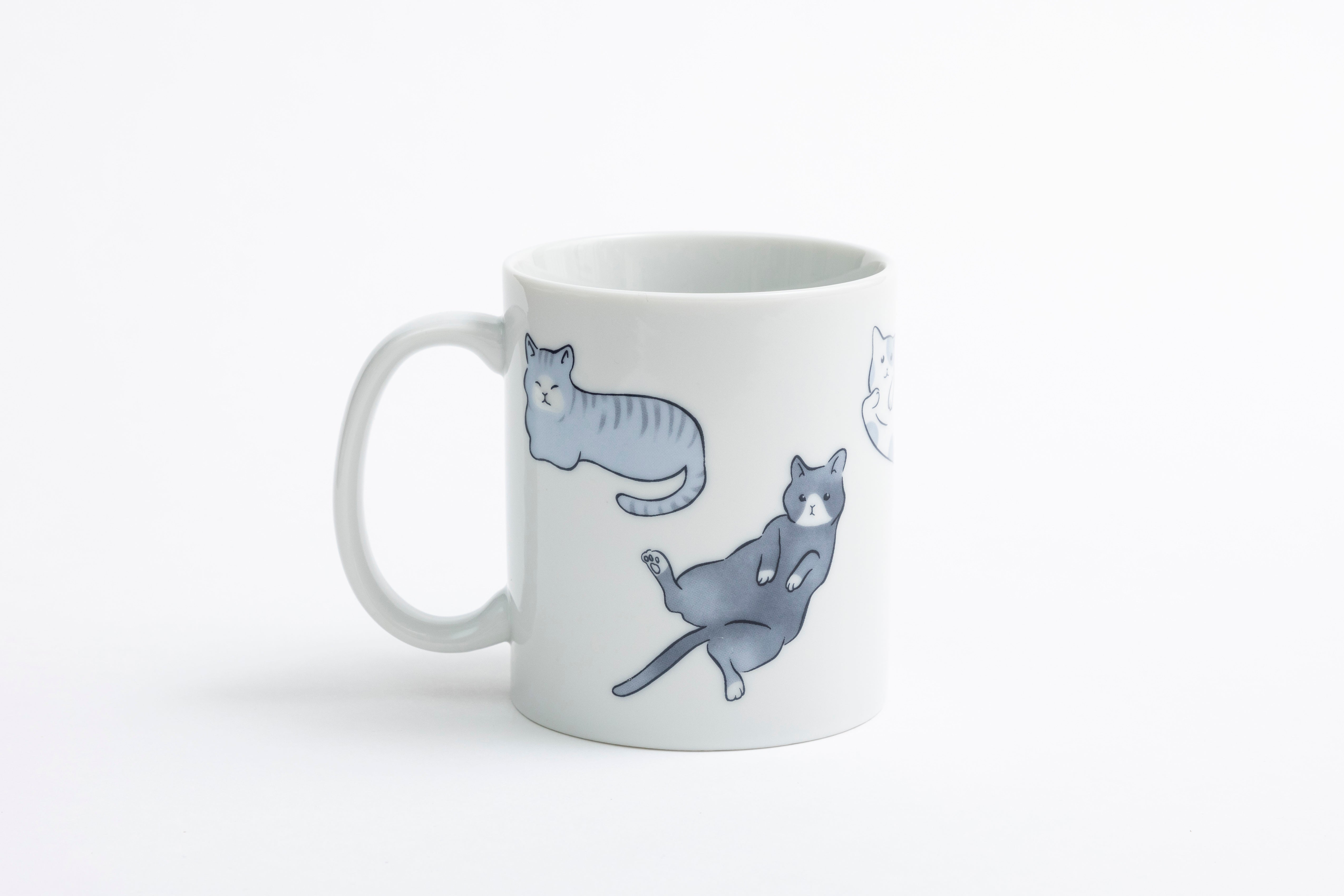 マグ 猫 10 oz (300 ml) オリジナルキャラクター