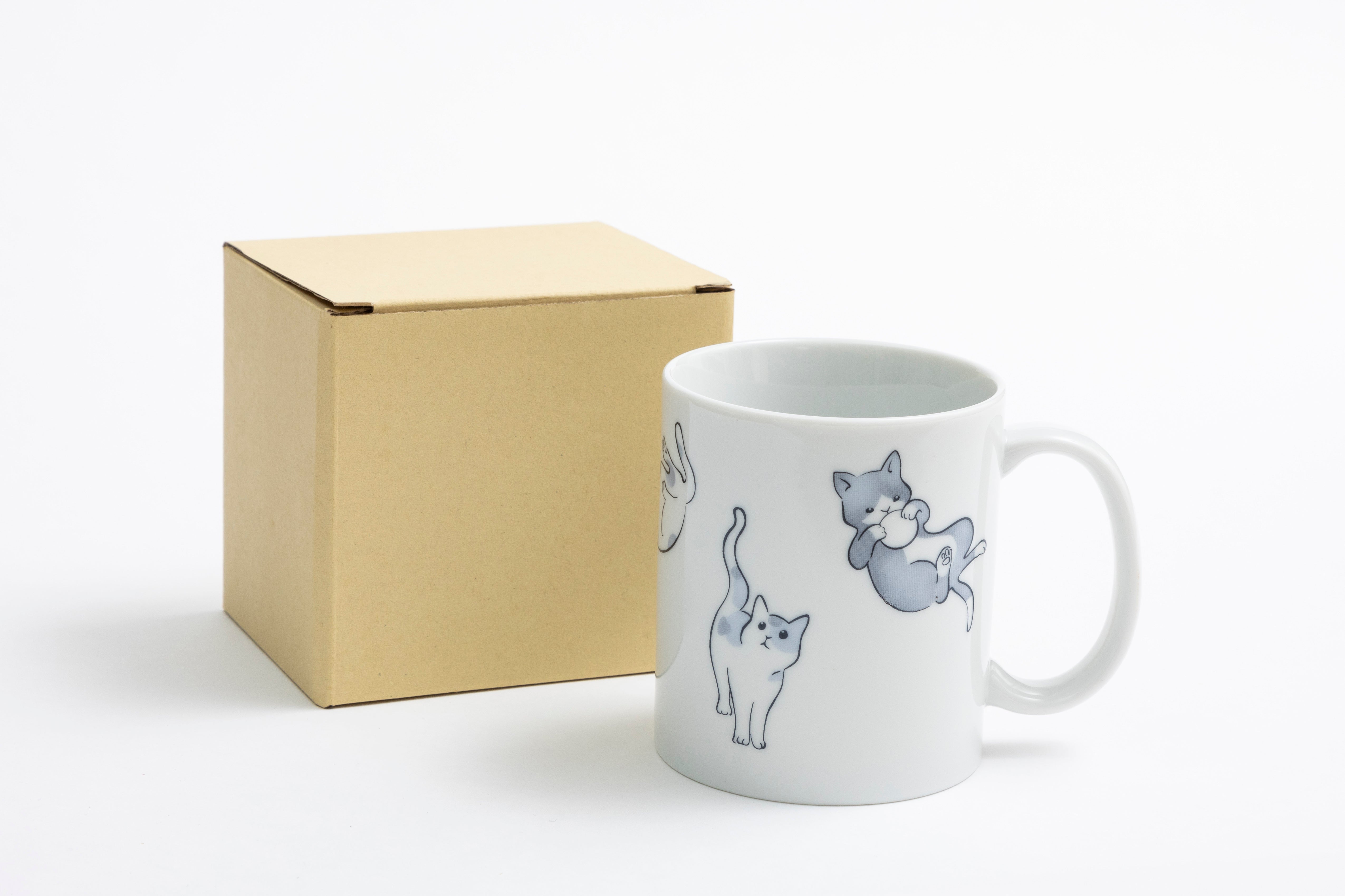 マグ 猫 10 oz (300 ml) オリジナルキャラクター