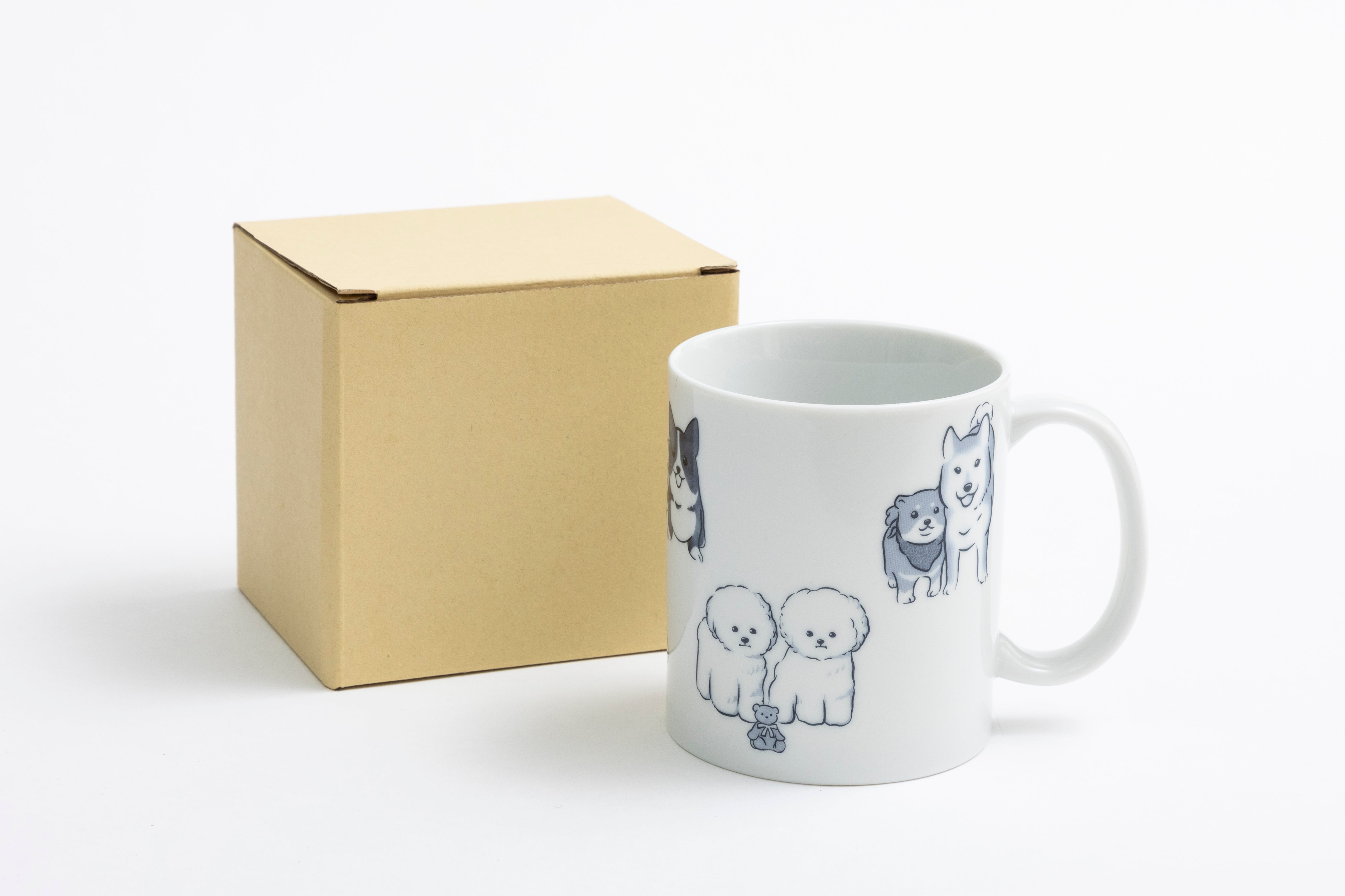 マグ 犬 10 oz (300 ml) オリジナルキャラクター