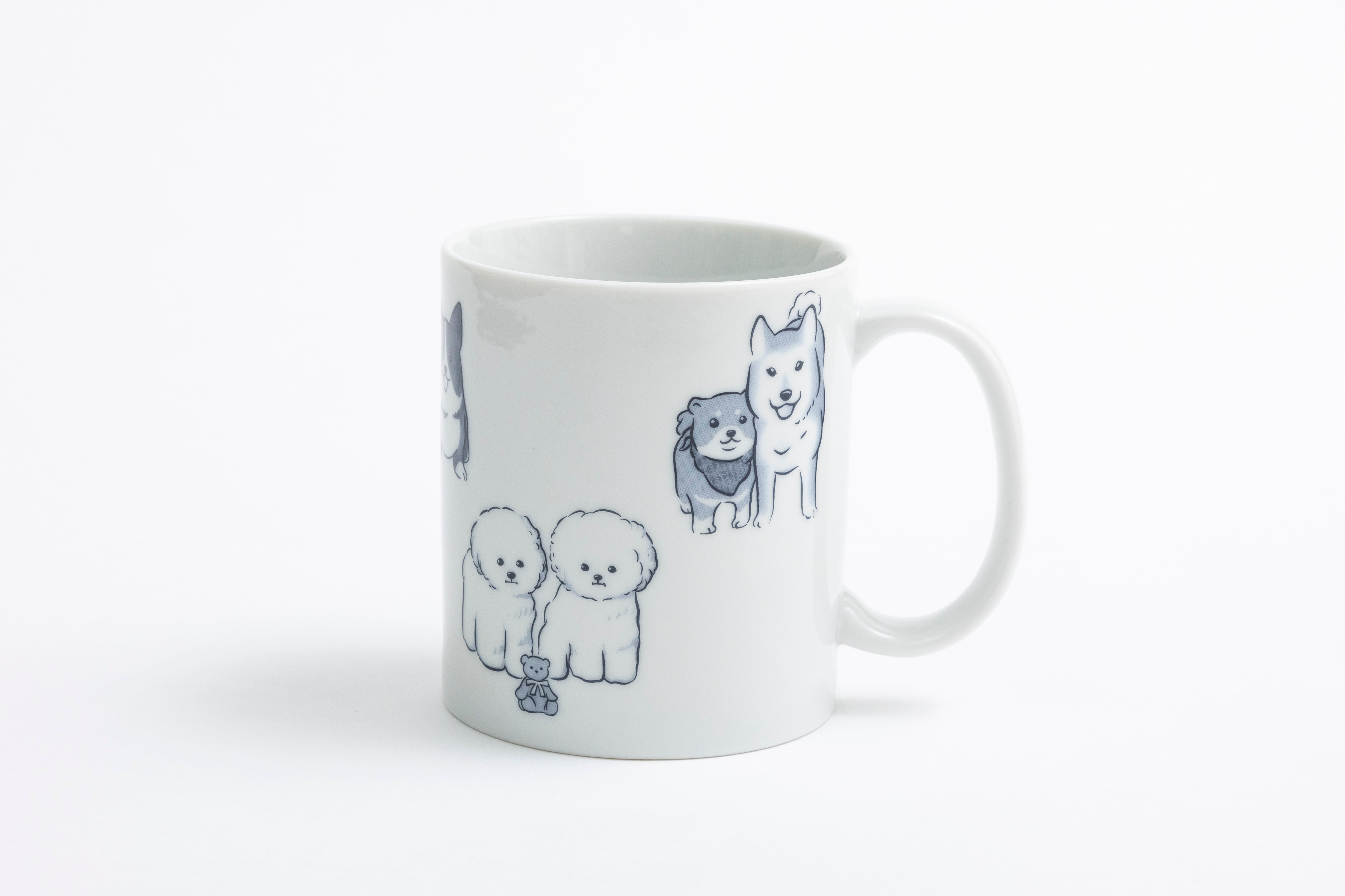 マグ 犬 10 oz (300 ml) オリジナルキャラクター