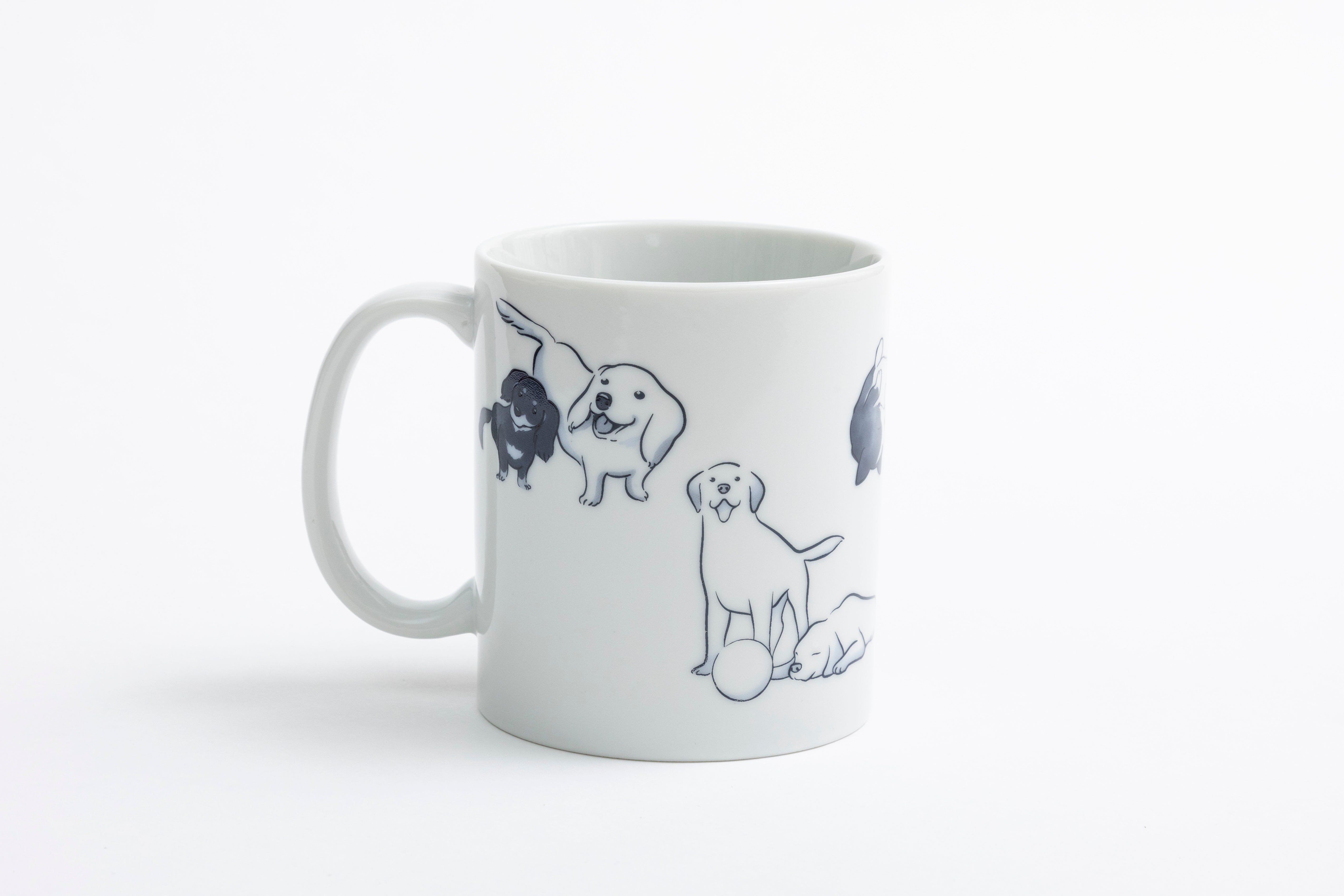 マグ 犬 10 oz (300 ml) オリジナルキャラクター