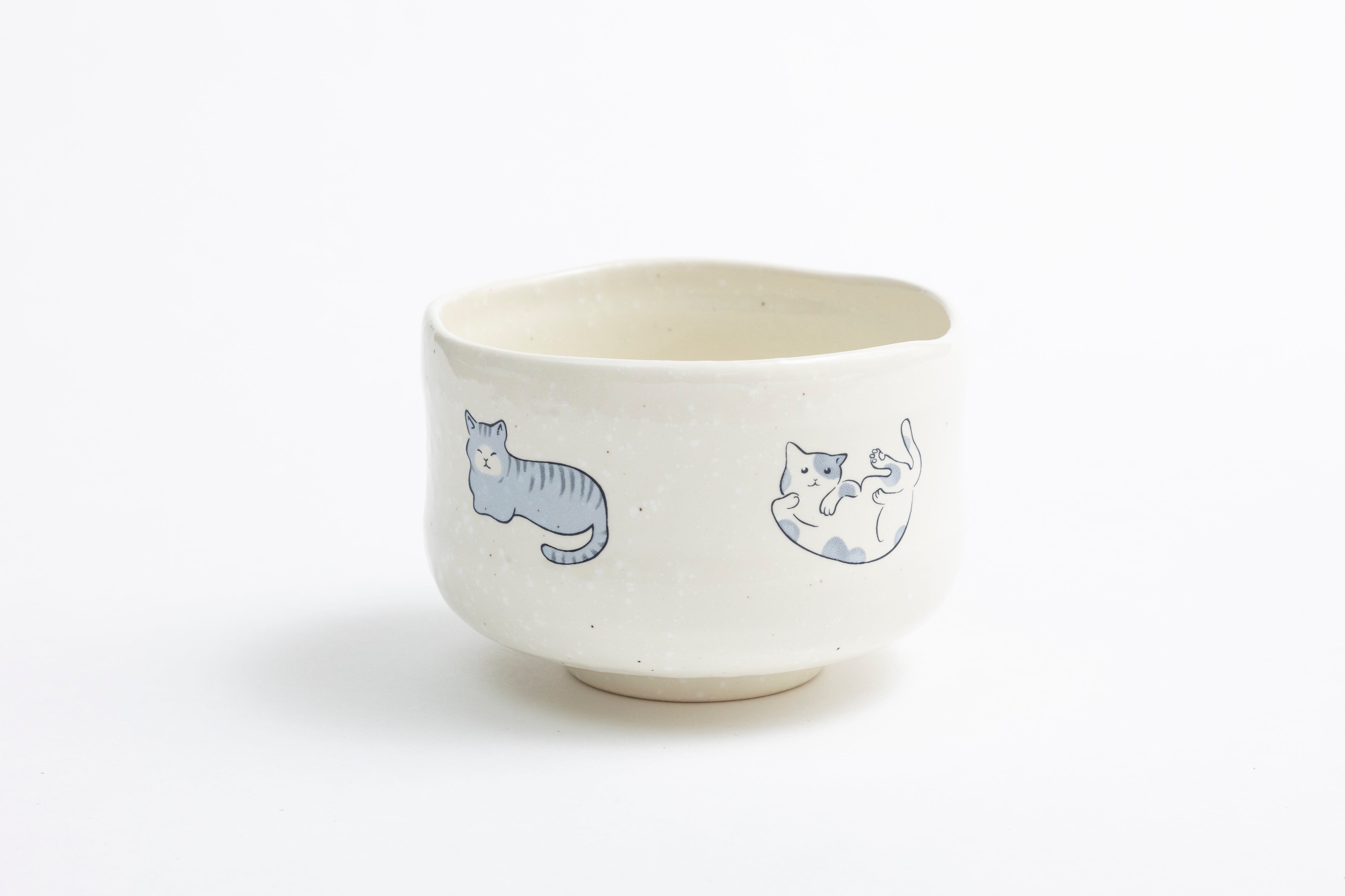 抹茶碗 猫 オリジナルキャラクター